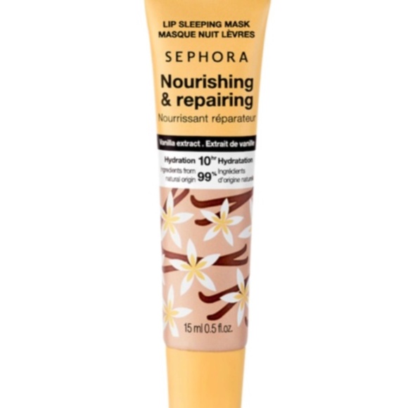 Nourishing Vanilla Lip Night Mask - Picture 1 of 3